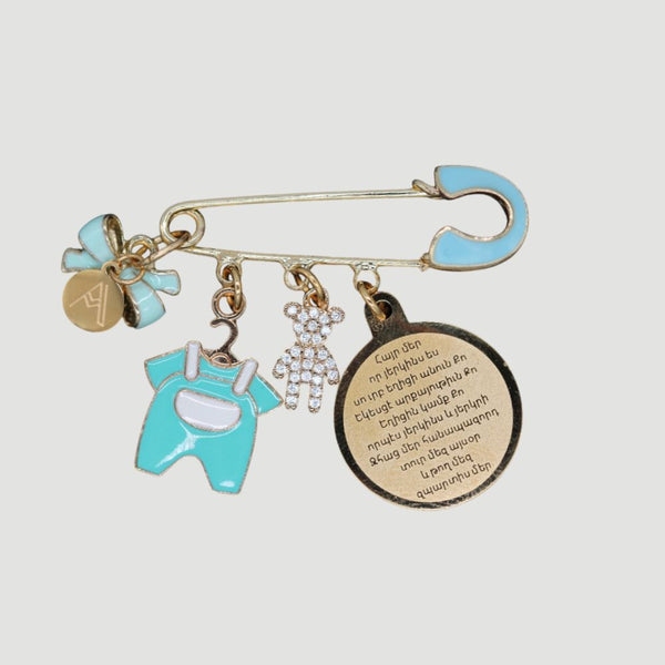 Broche Arménienne It's a girl / It's a boy