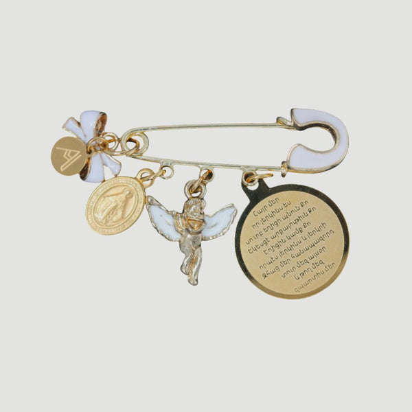 Broche Arménienne Petit Ange Gardien