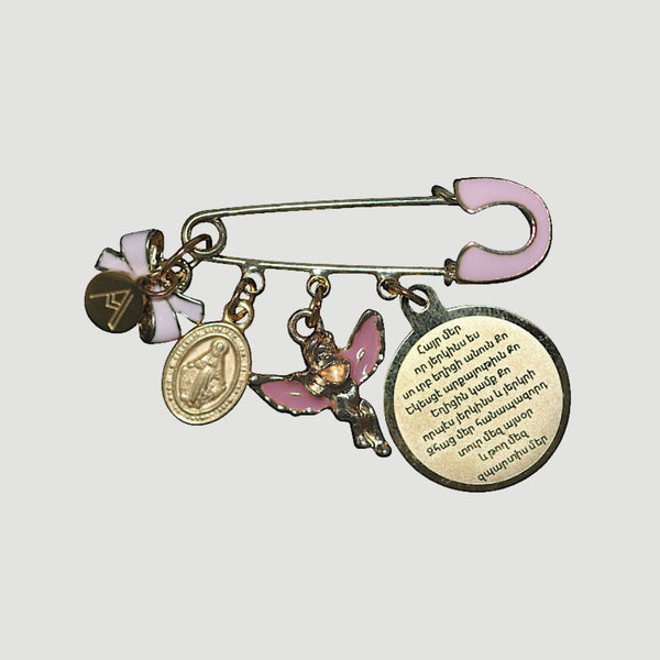 Broche Arménienne Petit Ange Gardien