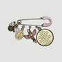 Broche Arménienne Petit Ange Gardien