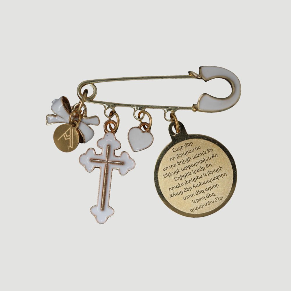 Broche Arménienne Collection Blanche
