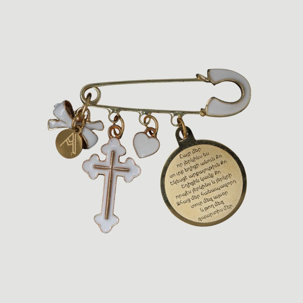 Broche Arménienne Collection Blanche